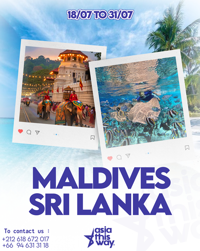Group G2 Maldives and Sri Lanka tour