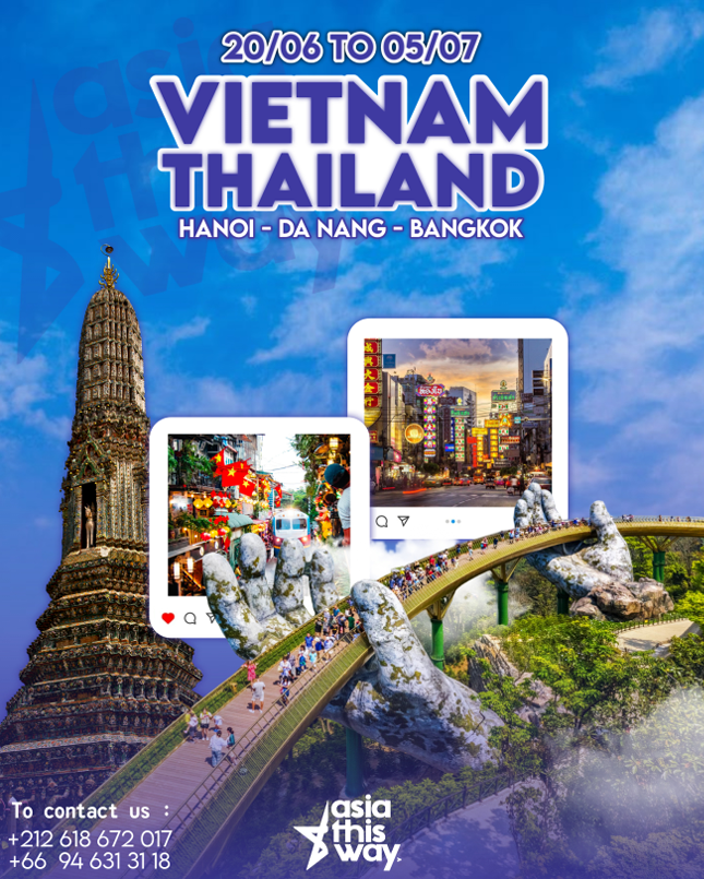 Group G1 Hanoi Da Nang Bangkok tour